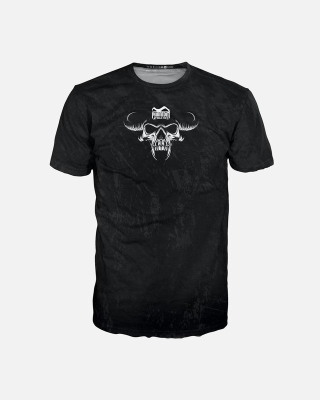 T-shirt da allenamento Phantom Athletics EVO Diablo – Nero/Bianco