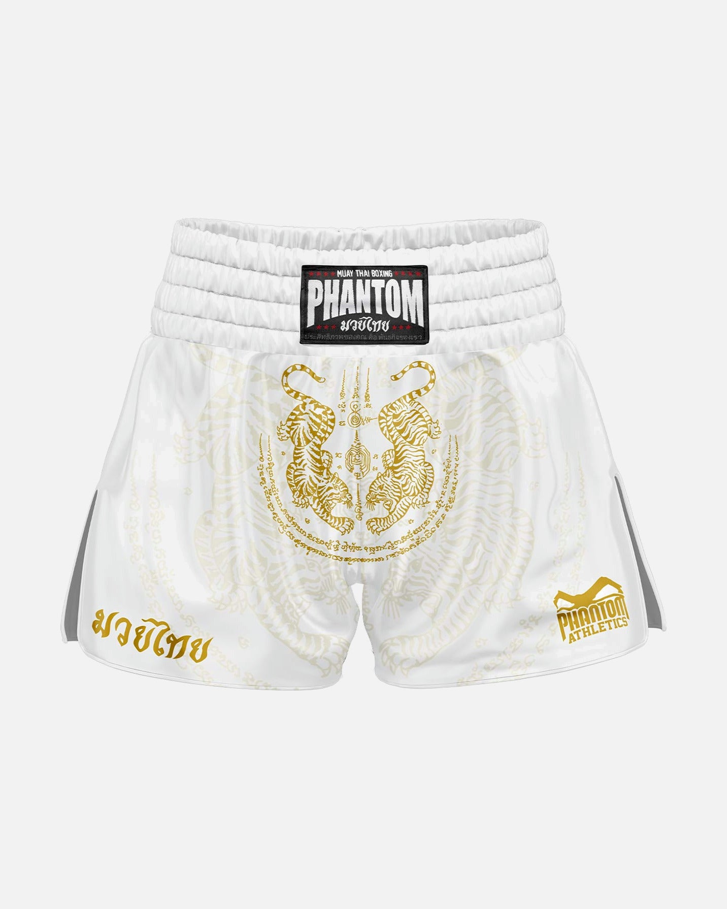 Pantaloncini Muay Thai Phantom Athletics Sak Yant – Nero/Oro