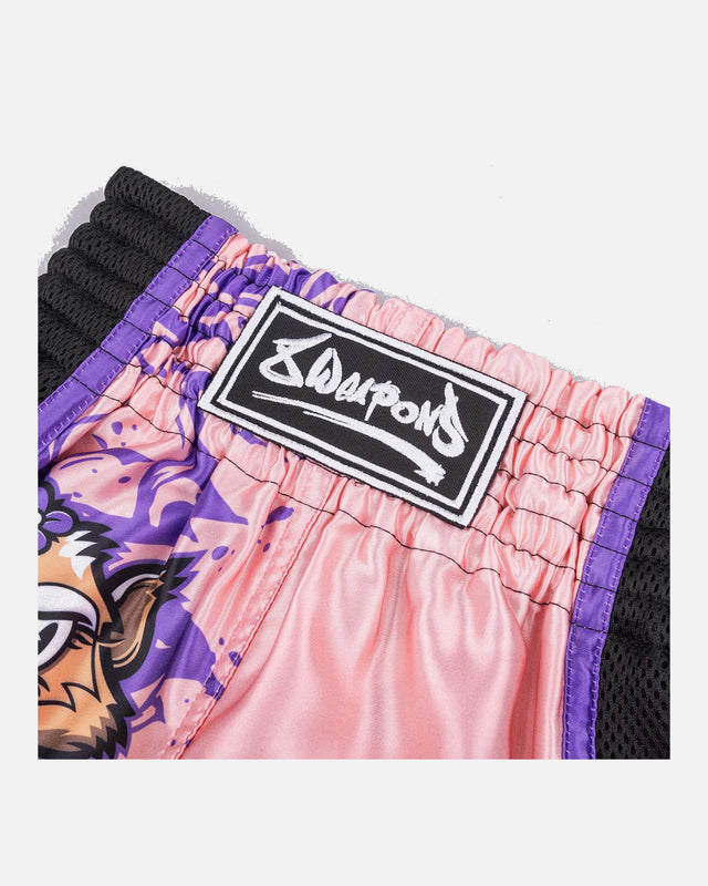 Pantalones de Muay Thai 8 WEAPONS Jenny - Rosa