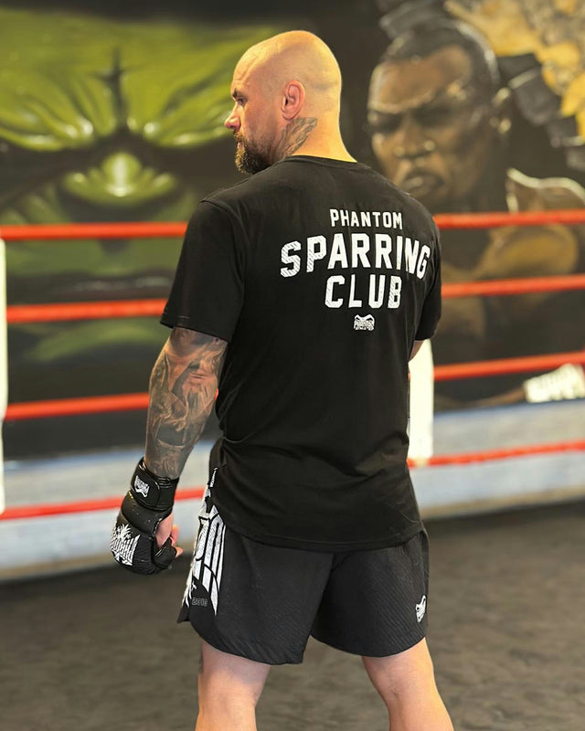 Phantom Athletics T-Shirt Sparring Club Oversize Heavy - Black