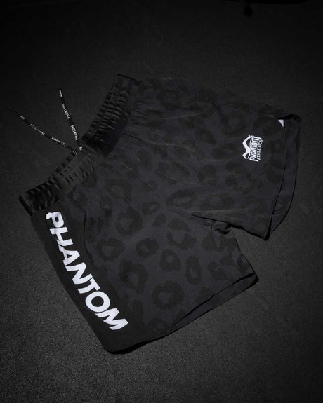 Phantom Athletics MMA Shorts Fusion - Panther Zwart