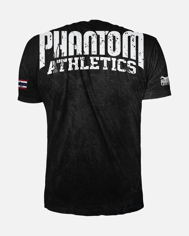 T-shirt d'entraînement Phantom Athletics EVO Muay Thai – Noir/Gris