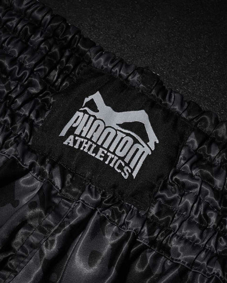 Shorts de Muay Thai Phantom Athletics Tiger Camo – Gris