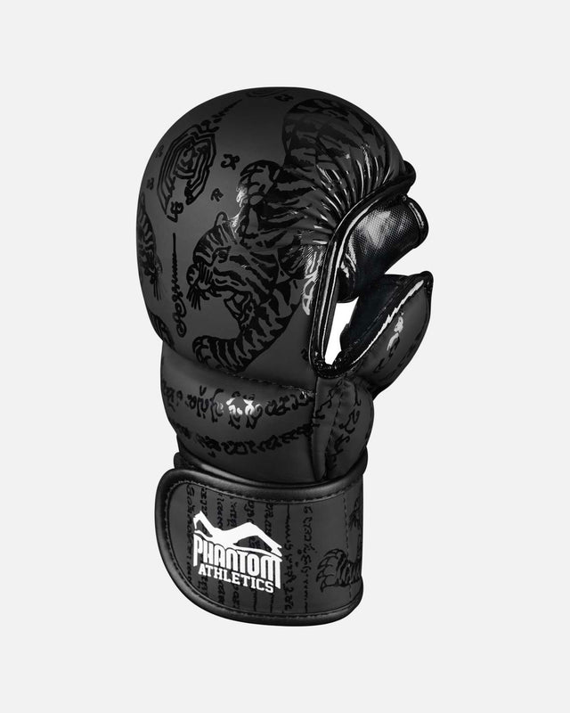 Gants de sparring MMA Phantom Athletics Muay Thai – Noir