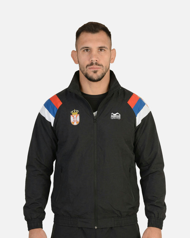 Veste d'entraînement Phantom Athletics DMC Team Serbia – Noir