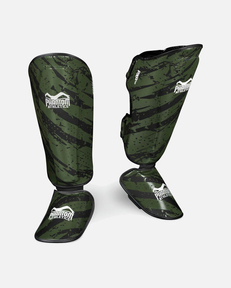 Protège-tibias Phantom Athletics Camo Tiger – Gris