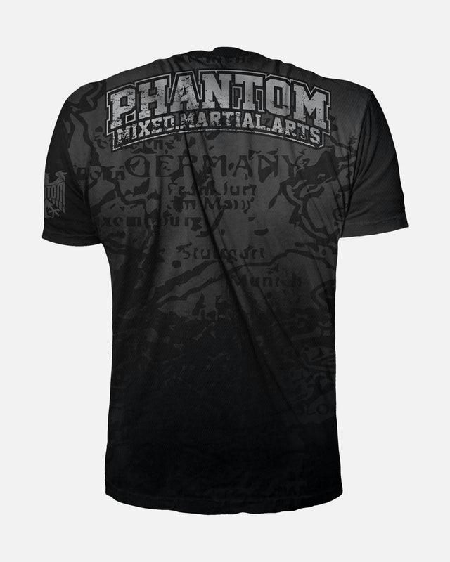Camiseta de entrenamiento Phantom Athletics EVO Germany Silver Eagle – Negro/Gris