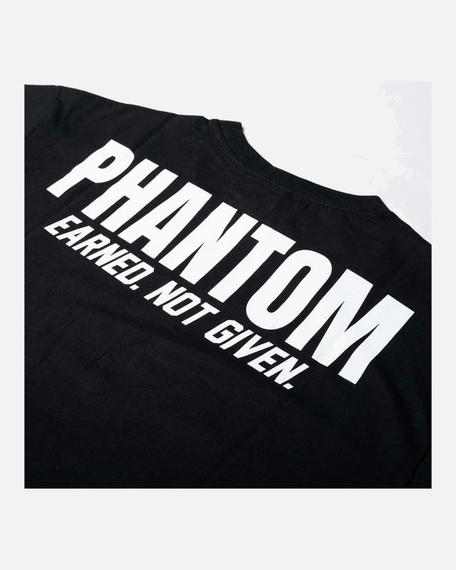 T-Shirt Phantom Athletics Earned – Noir