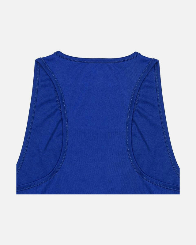 Adidas Boksshirt Punch Line - Blau/Weiß