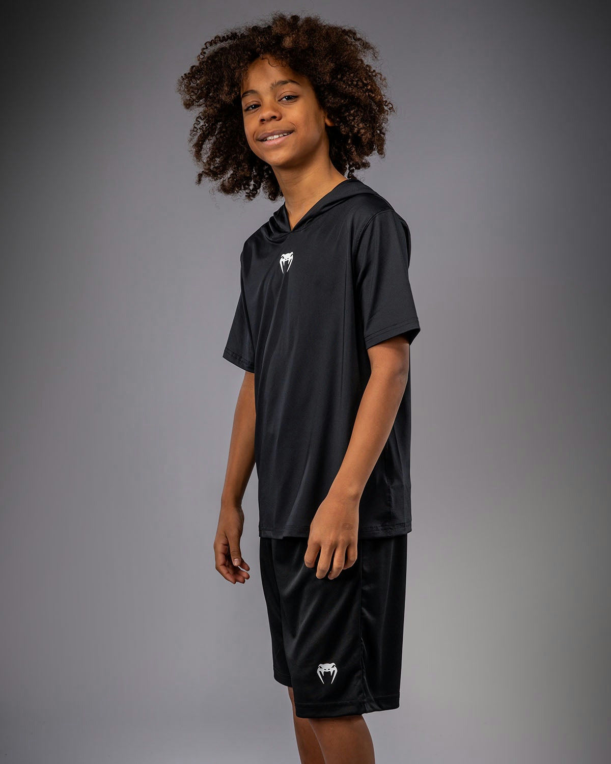 Venum Hoodie Elite Mouwloos Børn - Sort