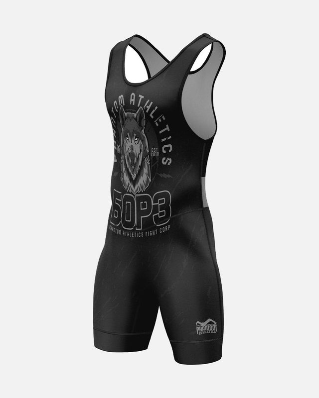 Singlet de lutte Phantom Athletics EVO – Noir