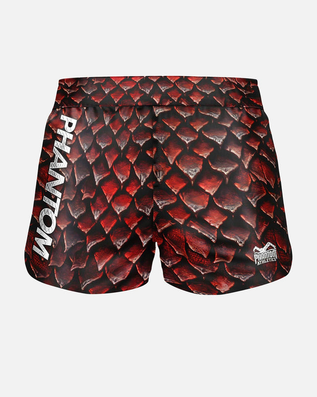 Phantom Athletics MMA Shorts Fusion - Red Dragon