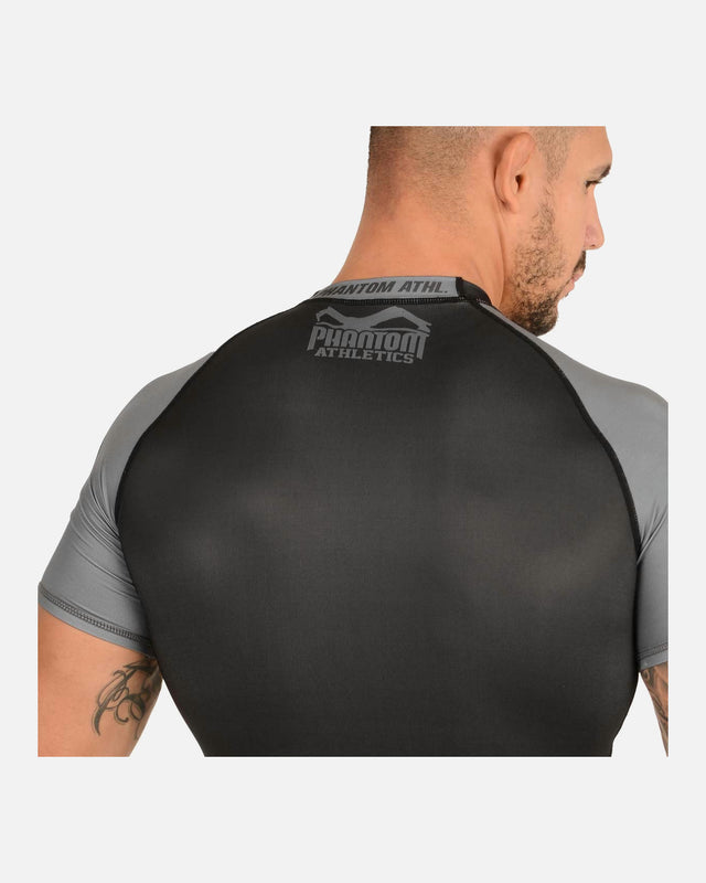 Rashguard Phantom Athletics Supporter – Noir/Gris