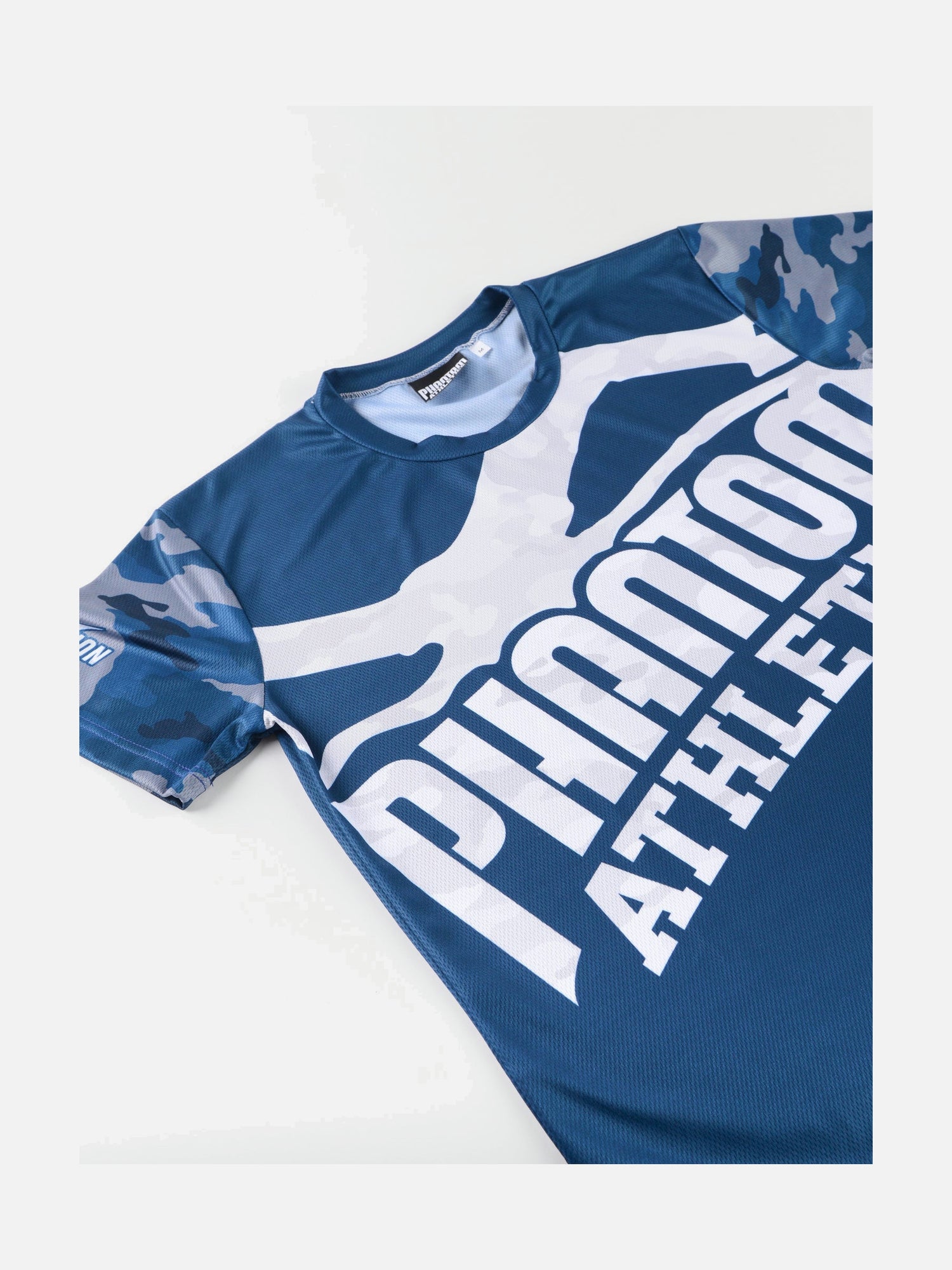 Phantom Athletics Trainingsshirt EVO Warfare – Marineblau Camo