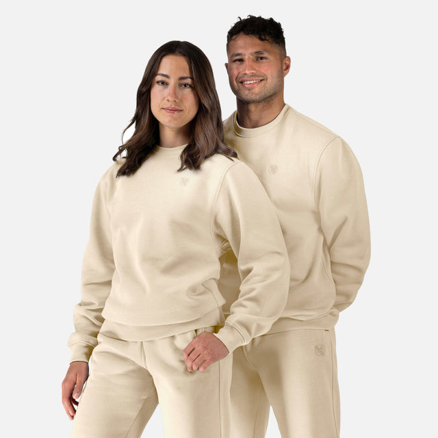 Felpa Hayabusa Essential Crewneck – Beige