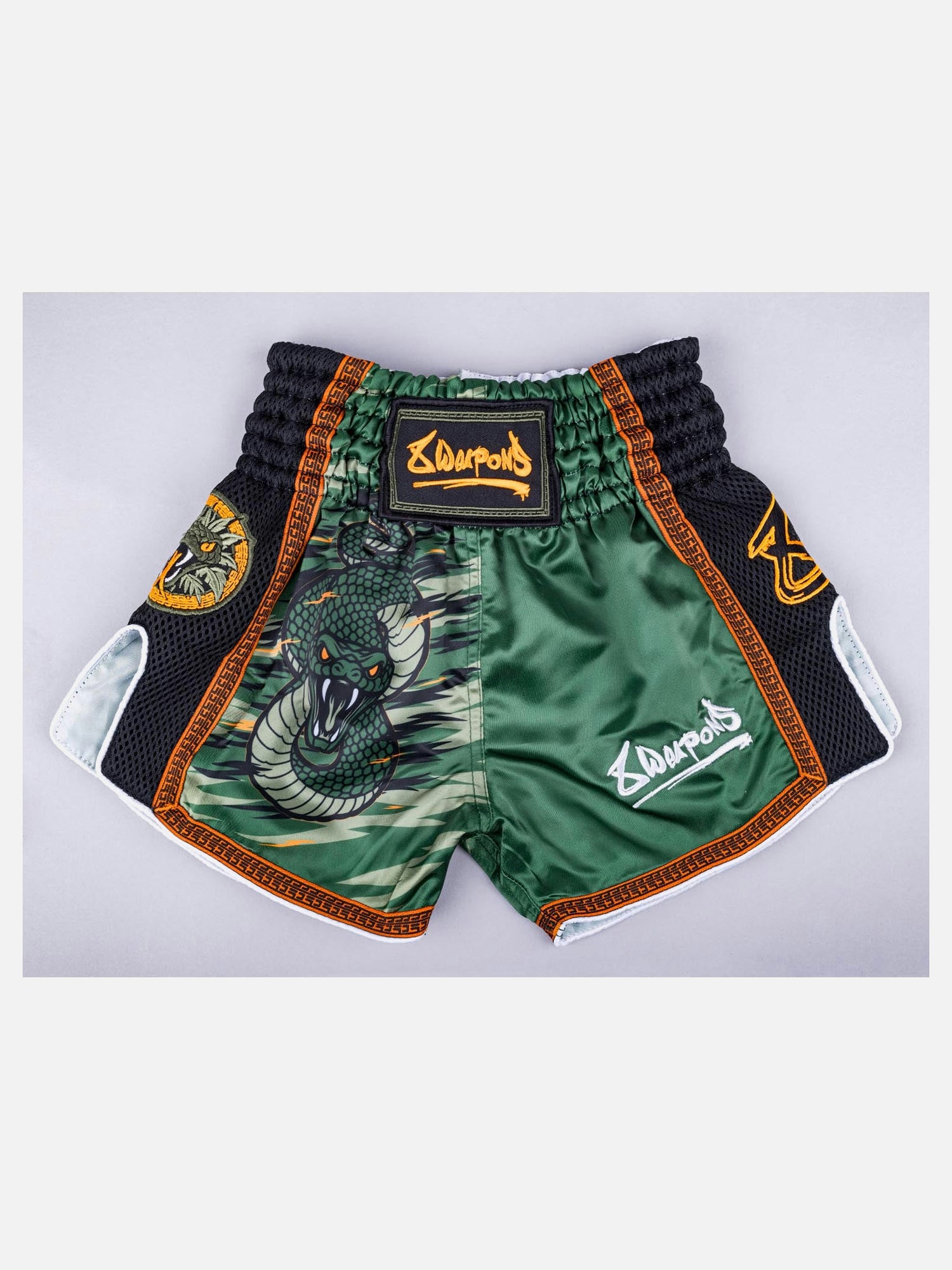 8 WEAPONS Muay Thai Shorts Beastial Viper – Khaki