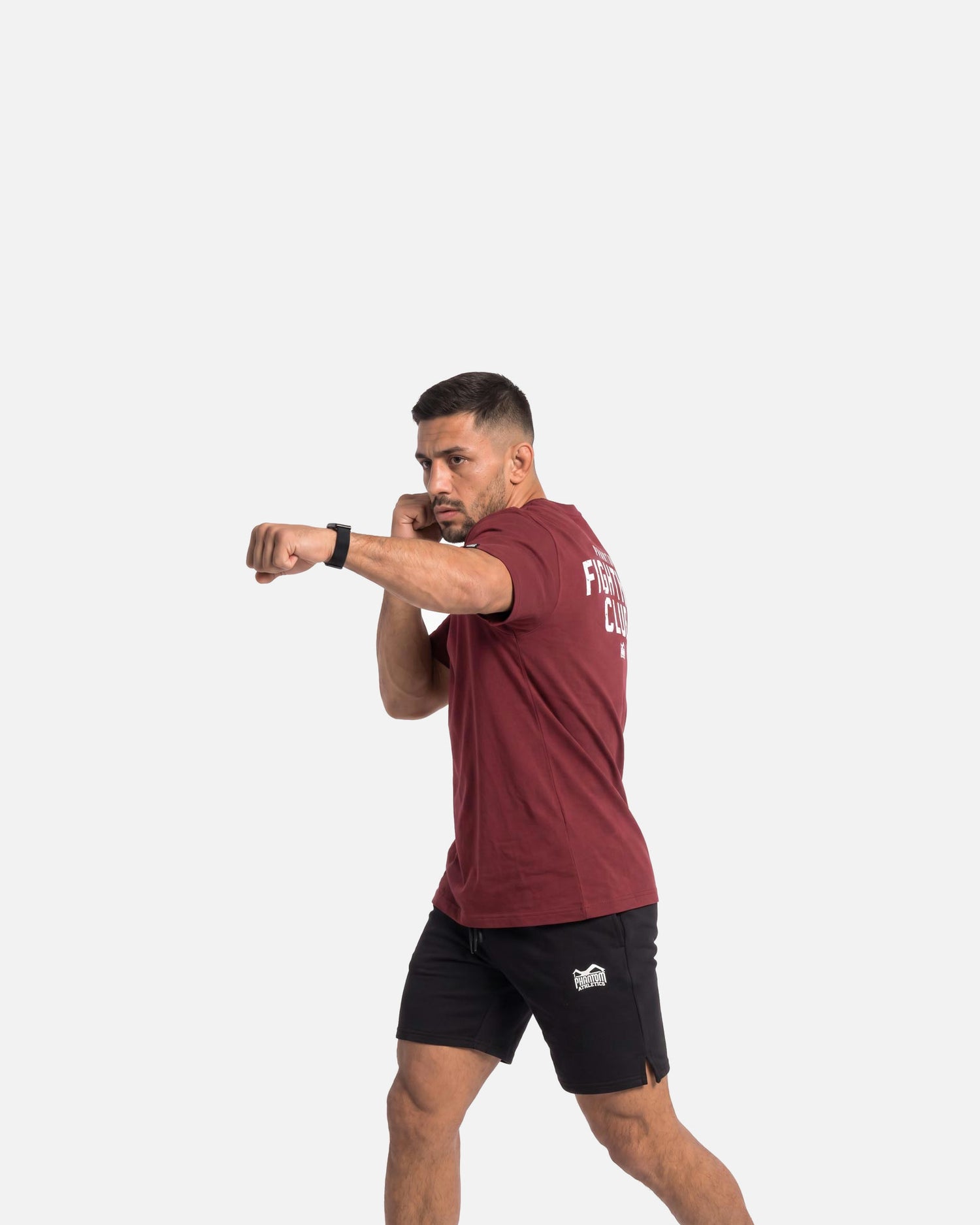 T-Shirt Phantom Athletics FIGHTING CLUB Oversize Heavy – Bordeaux