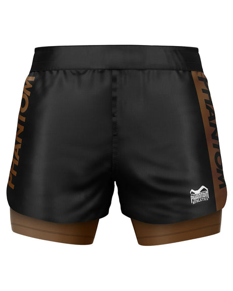 Phantom Athletics Compressie Shorts Fusion-R 2in1 Ranked - Bruin