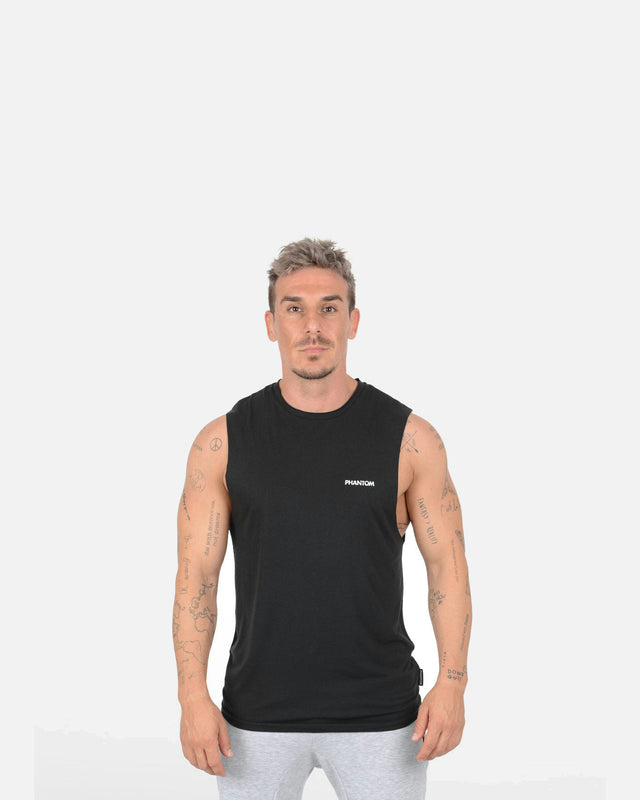 Camiseta de tirantes Phantom Athletics Superior – Negro