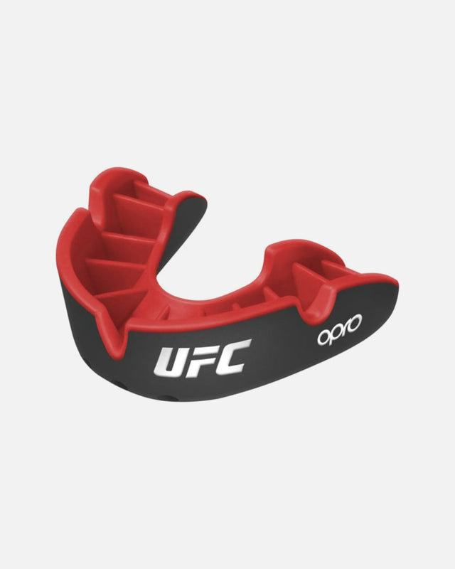Paradenti OPRO UFC Silver – Nero/Rosso