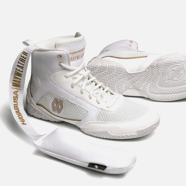 Hayabusa x Mayweather Geruchsentferner – Weiß/Gold