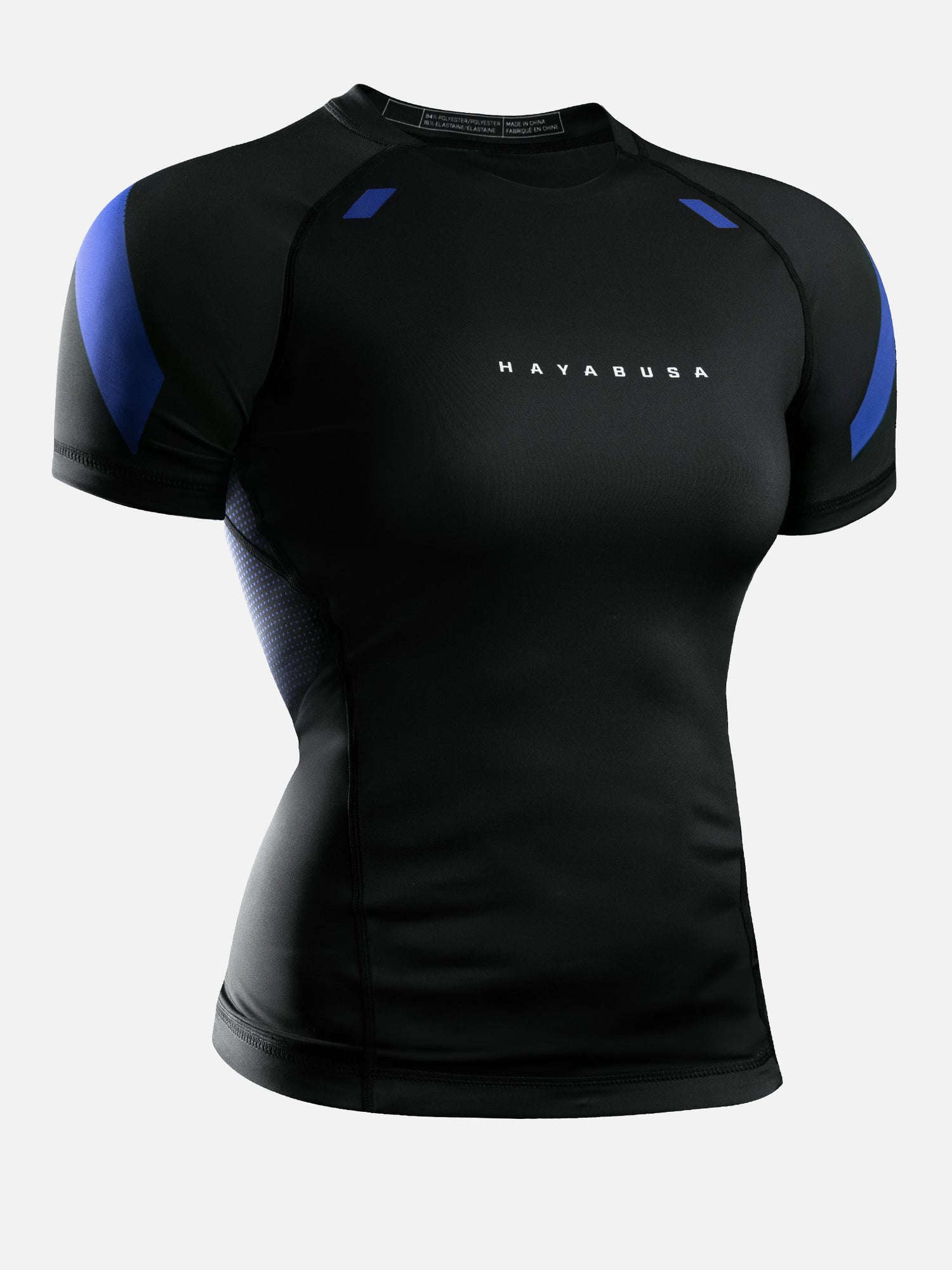 Hayabusa Rashguard Pro Ranked Short Sleeve Women's – Blue
