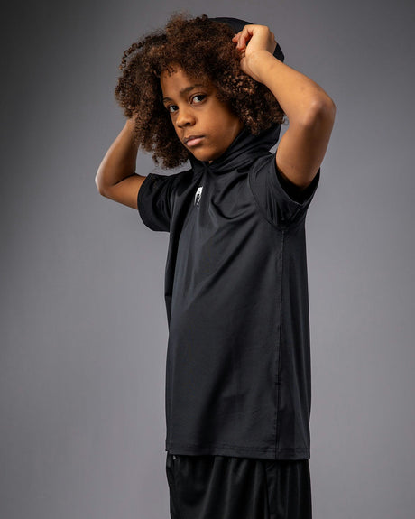 Venum Hoodie Elite Mouwloos Børn - Sort