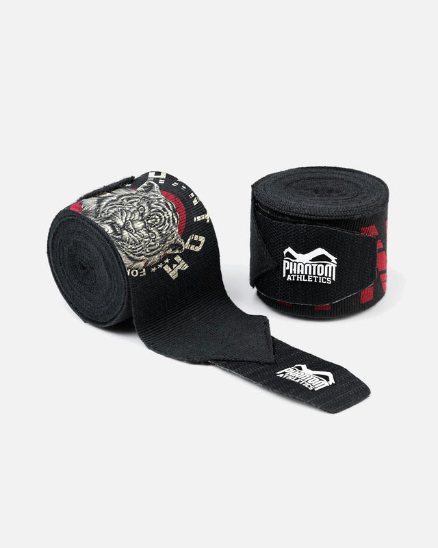 Bandes de boxe Phantom Athletics Germany – Noir/Rouge