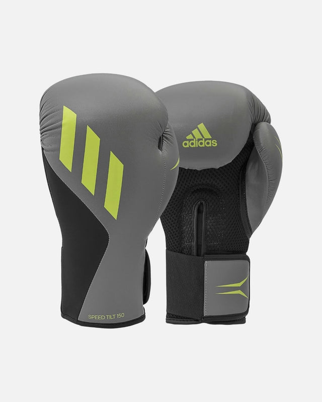 Guantes de boxeo Adidas Speed Tilt 150 – Gris/Negro