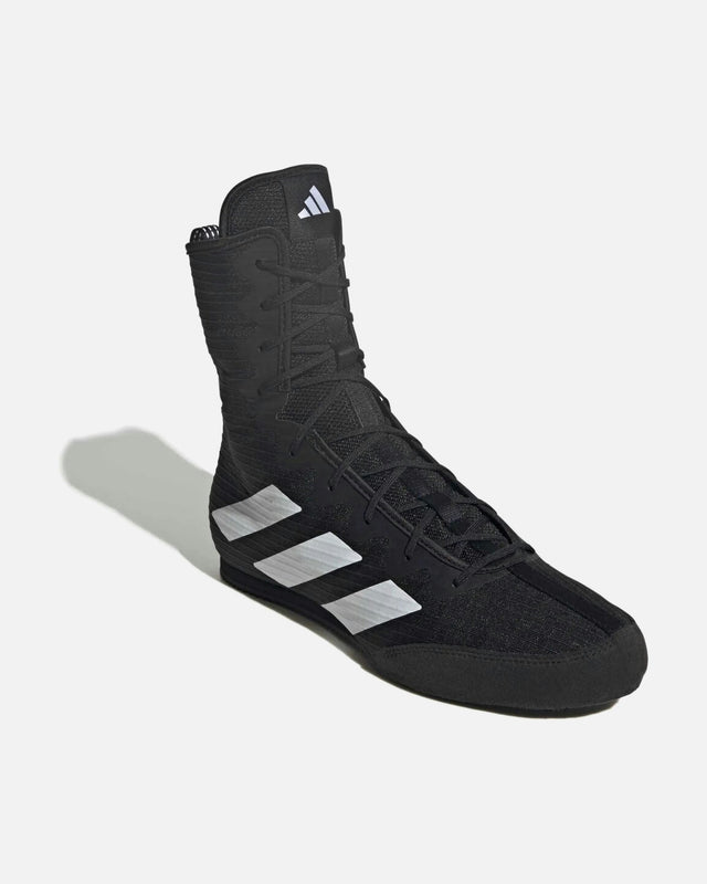 Adidas Boxschuhe Box Hog 4 – Schwarz/Weiß