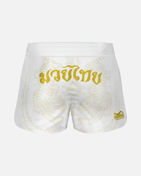 Phantom Athletics Muay Thai Shorts Fusion - Wit/Goud