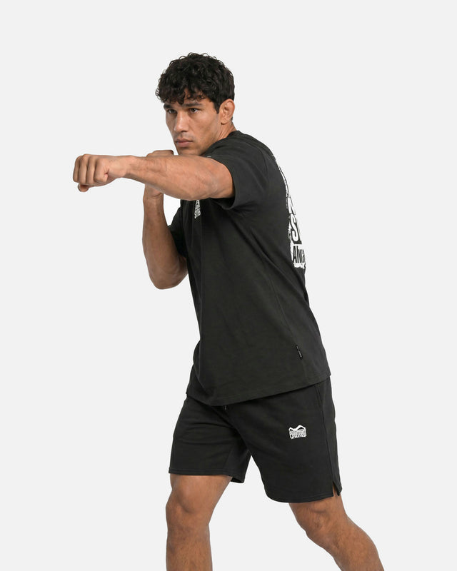 Phantom Athletics T-Shirt Cage Ring Mat Street – Black