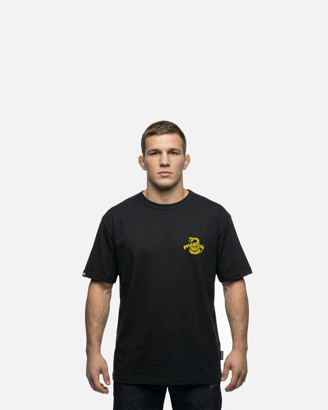 T-Shirt Phantom Athletics DON'T TREAD ON ME – Nero/Giallo