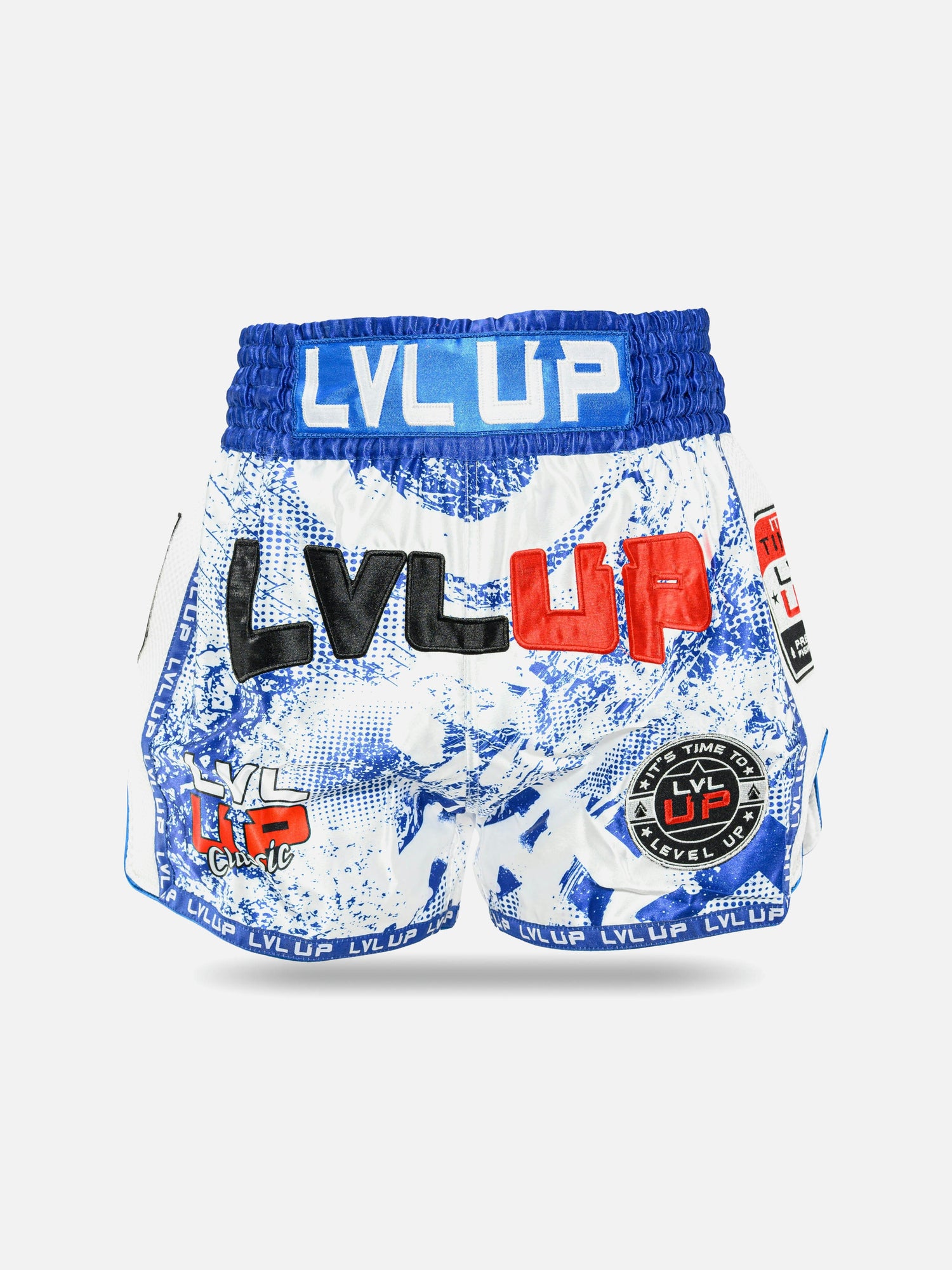 Pantaloncini Muay Thai LVL UP Stadium – Blu