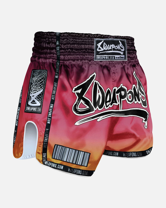 8 WEAPONS Muay-Thai-Shorts Vivo Sunsphere – Mehrfarbig