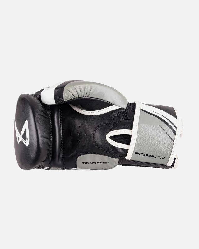 8 WEAPONS Bokshandschoenen Shift - Zwart/Wit