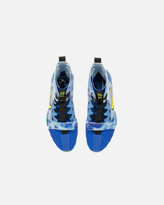 Botas de boxeo Nike HyperKO 3 – Azul/Amarillo