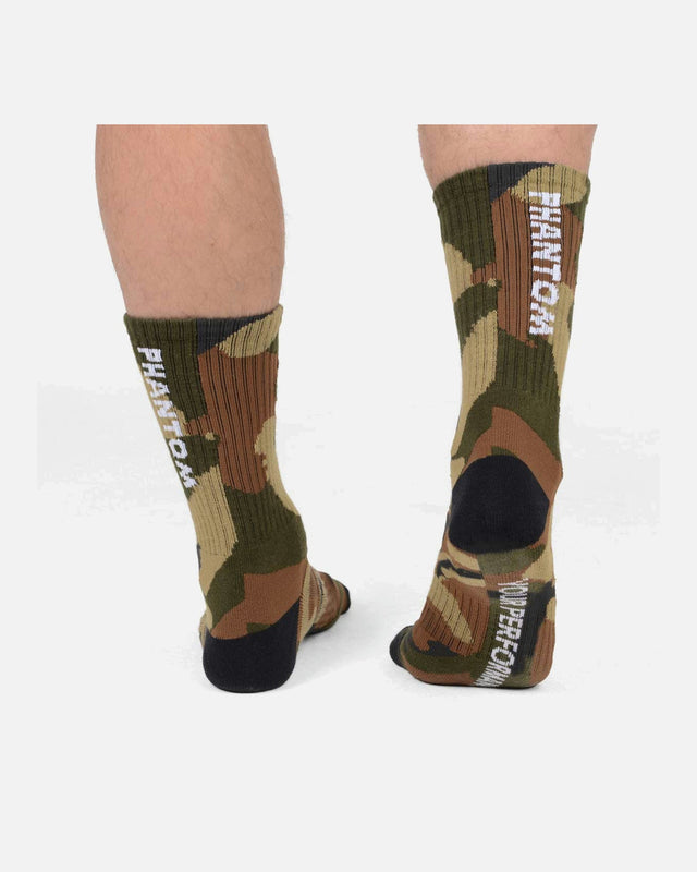 Phantom Athletics Sokken Performance - Woodland Camo