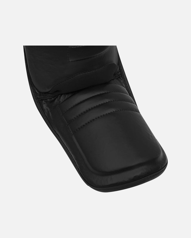 Paratibie Adidas Speed Thai Shin-n-Step – Nero/Bianco