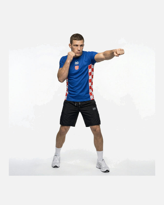 Phantom Athletics T-Shirt EVO+ Team Croatia – Blue