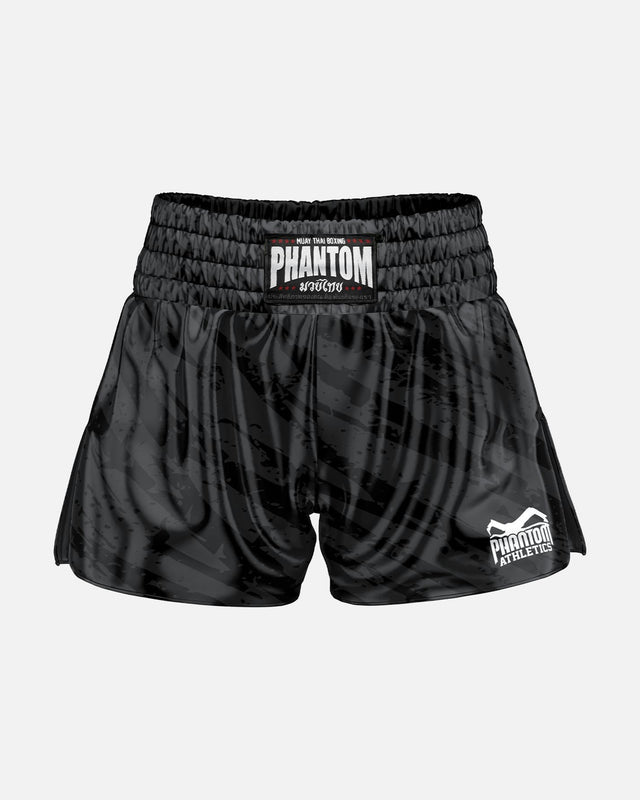 Pantaloncini Muay Thai Phantom Athletics Tiger Camo – Grigio