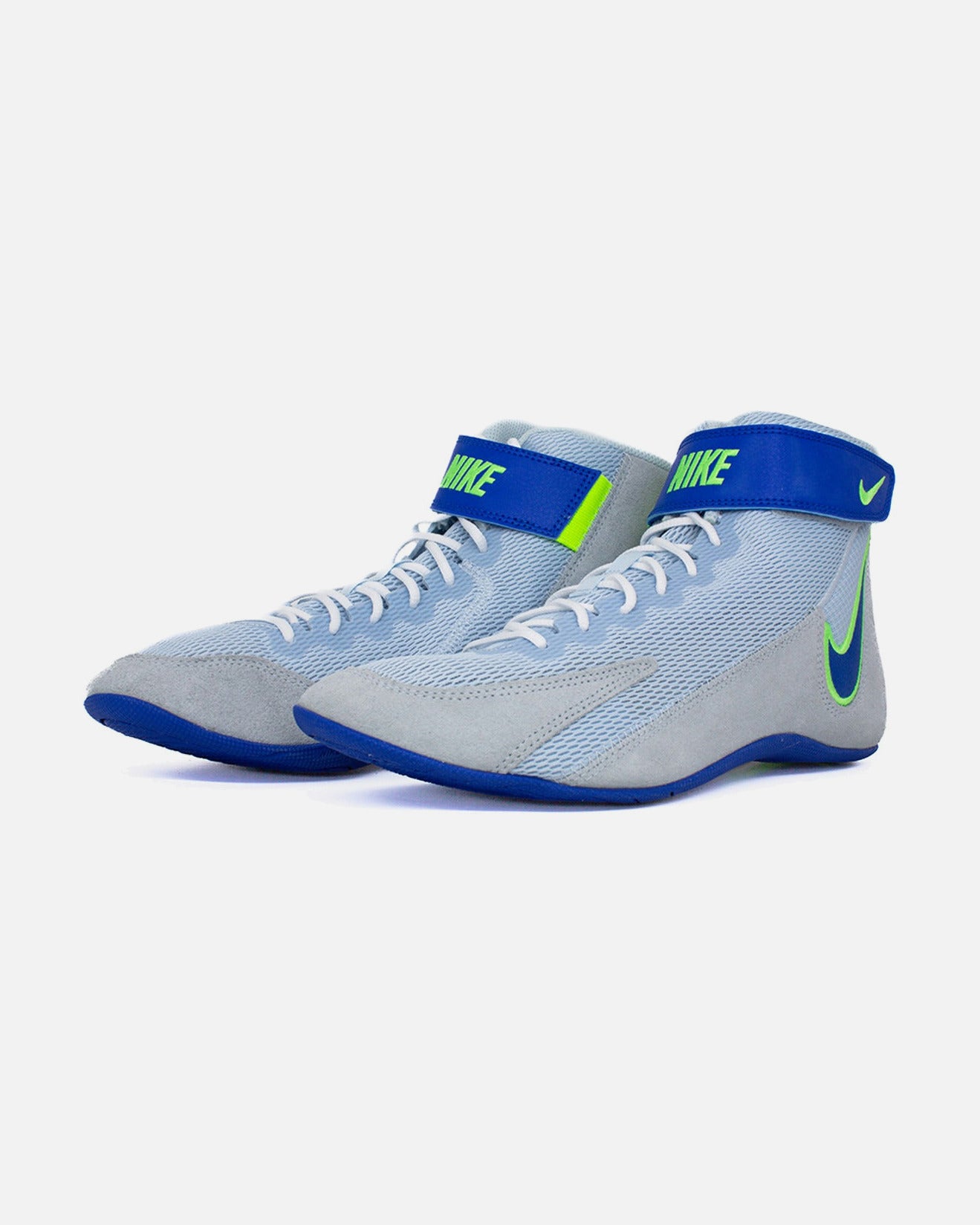 Nike Ringerschuhe Speedsweep VIII – Grau/Blau/Neon