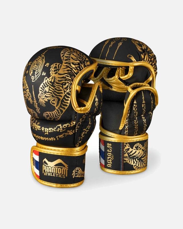 Gants de sparring MMA Phantom Athletics Muay Thai – Noir