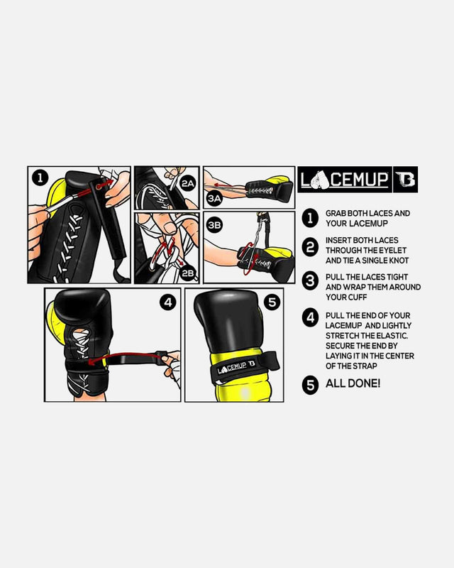 Convertitore Booster da lacci a velcro Lacemup - Nero
