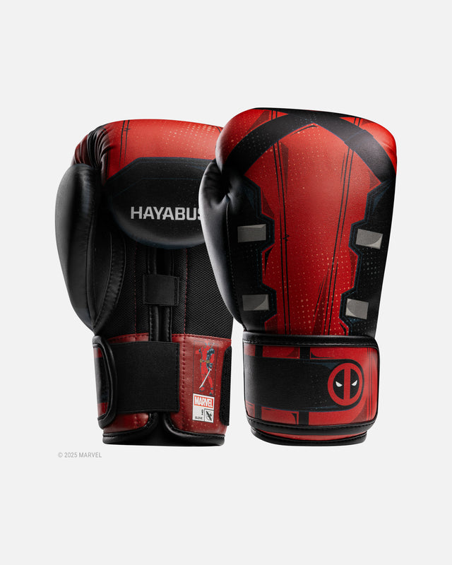 Hayabusa x Marvel Bokshandschoenen Deadpool - Rood/Zwart
