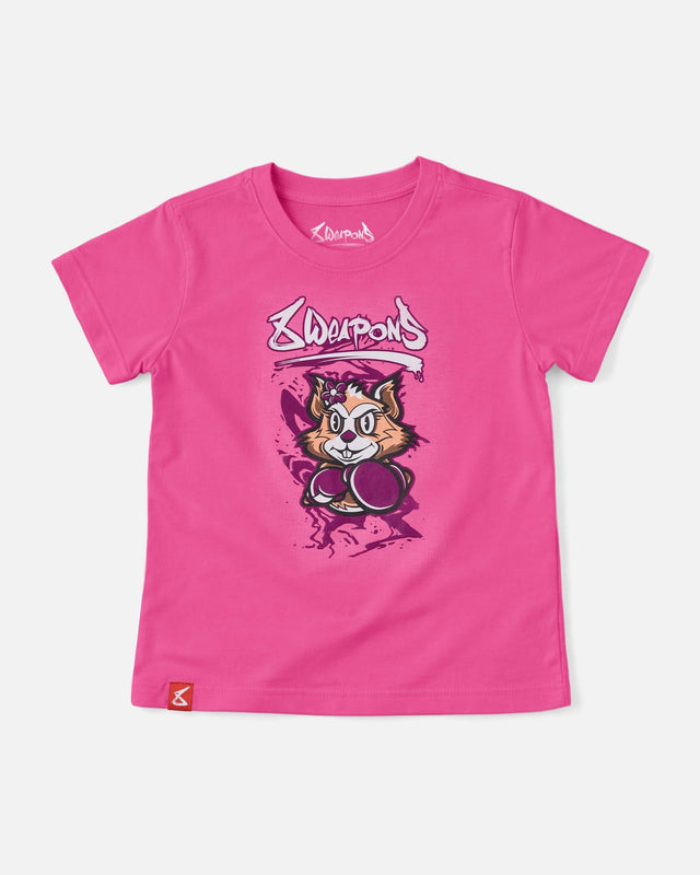 Camiseta 8 WEAPONS Niños - Rosa