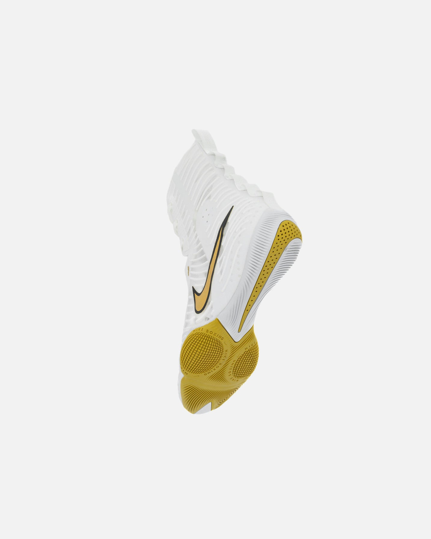 Chaussures de boxe Nike HyperKO 3 – Blanc/Or