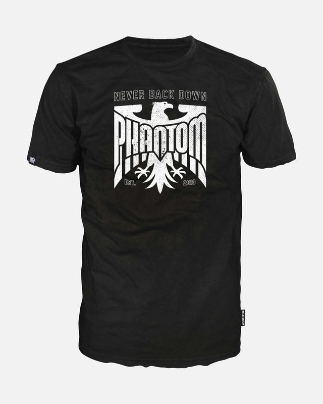 T-Shirt Phantom Athletics Germany Never Back Down – Noir