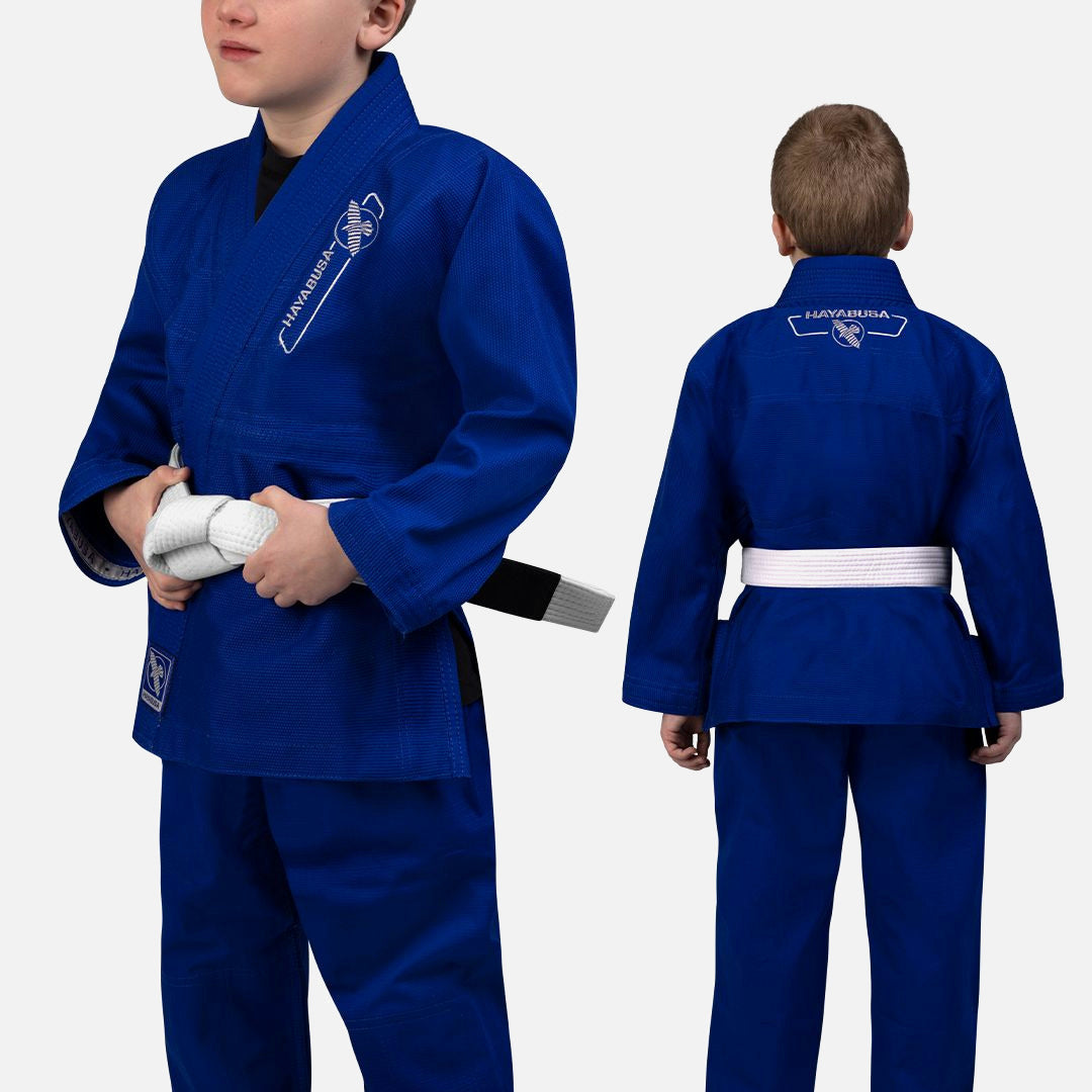 Hayabusa BJJ-Gi Essential Kinder – Blau