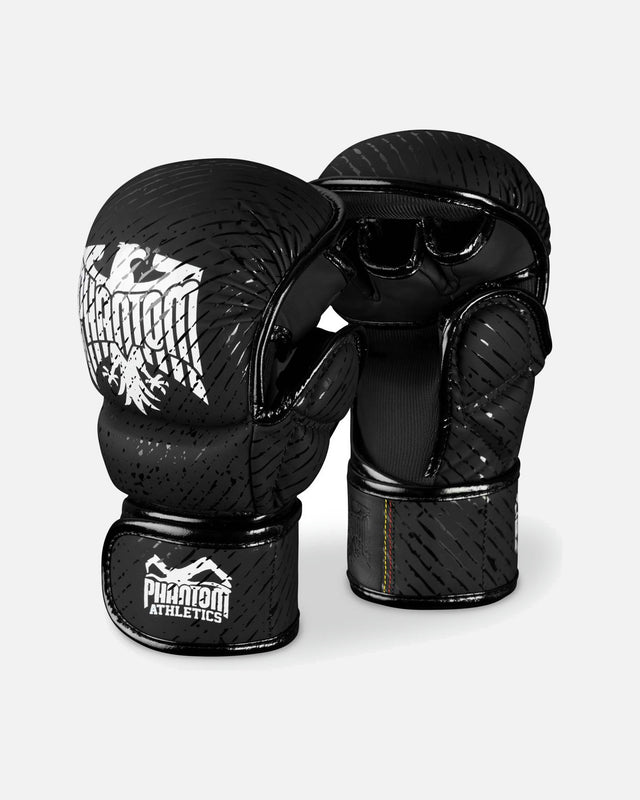 Gants de sparring MMA Phantom Athletics – Noir/Blanc